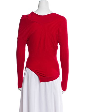 Jacquemus L'enfant Du Soleil Wool V-Neck Sweater