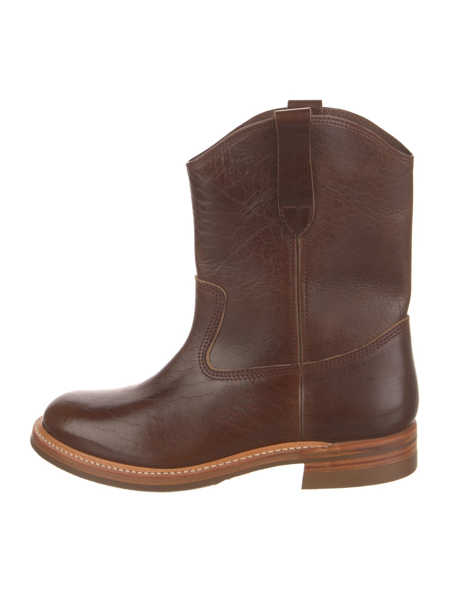 John Lofgren Leather Western Boots