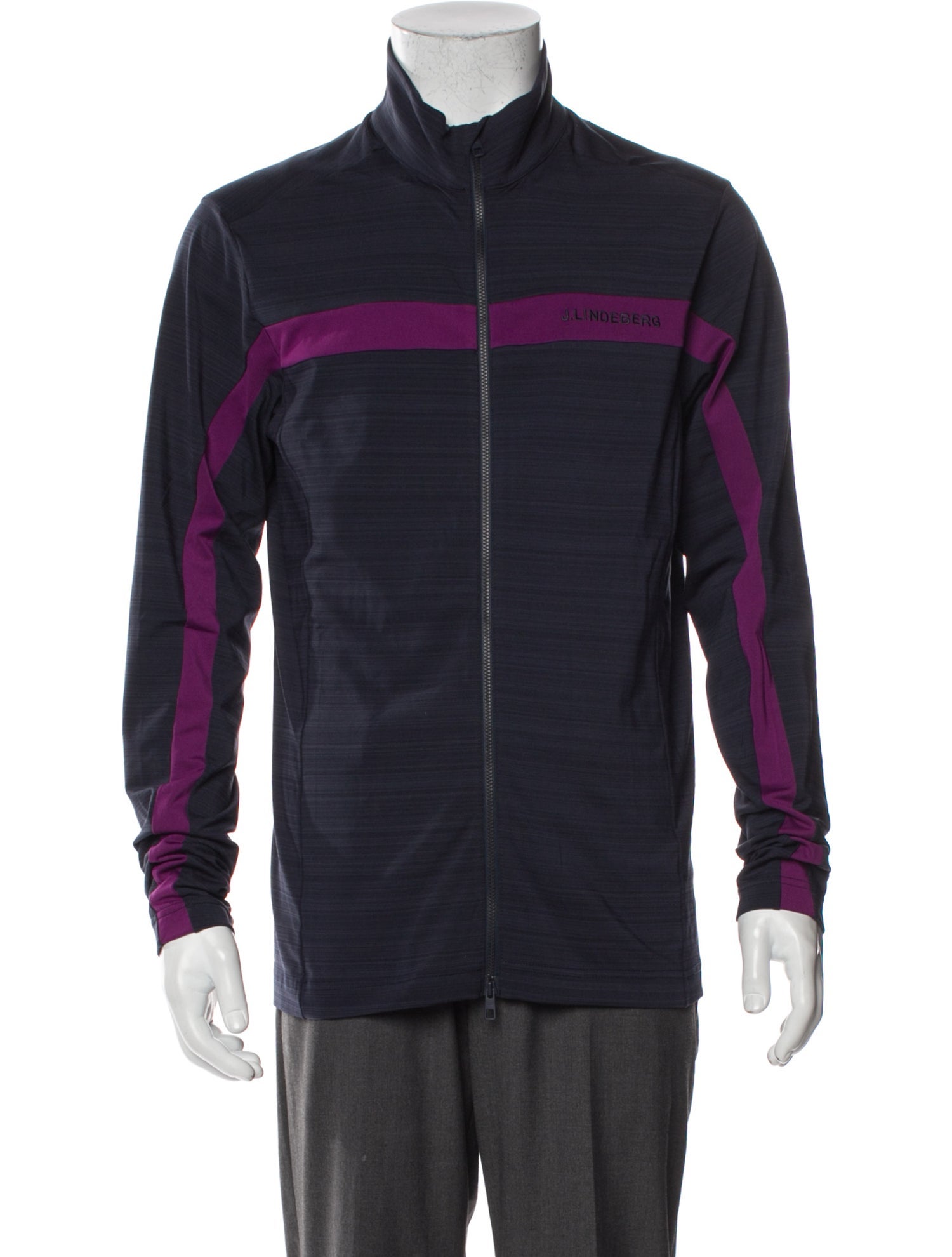 J. Lindeberg Colorblock Pattern Windbreaker w/ Tags