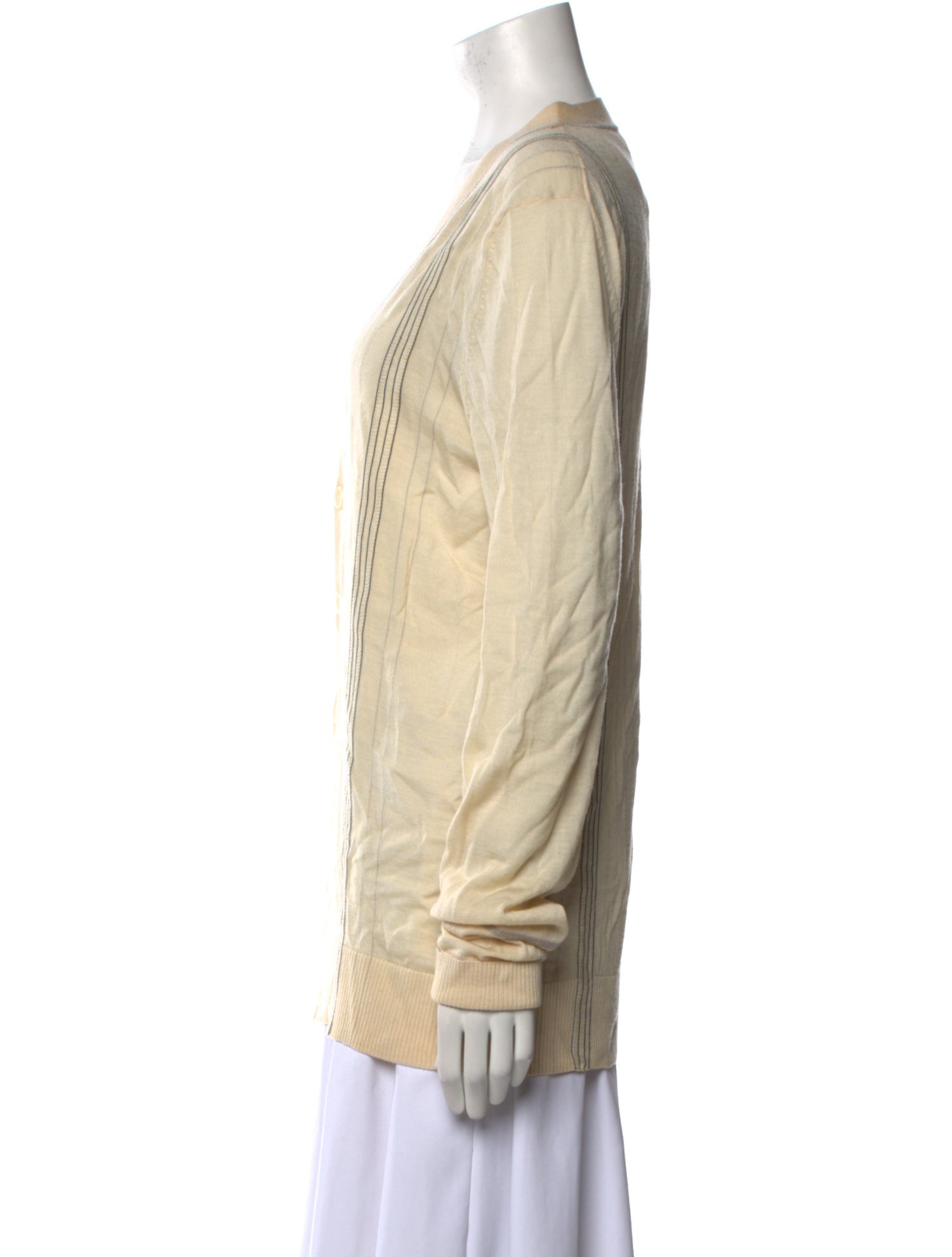 J. Lindeberg Merino Wool Striped Sweater w/ Tags