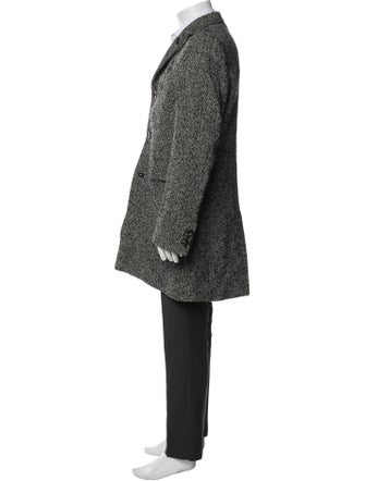 J. Lindeberg Tweed Pattern Overcoat
