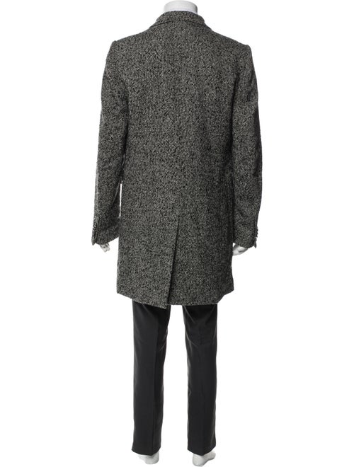 J. Lindeberg Tweed Pattern Overcoat