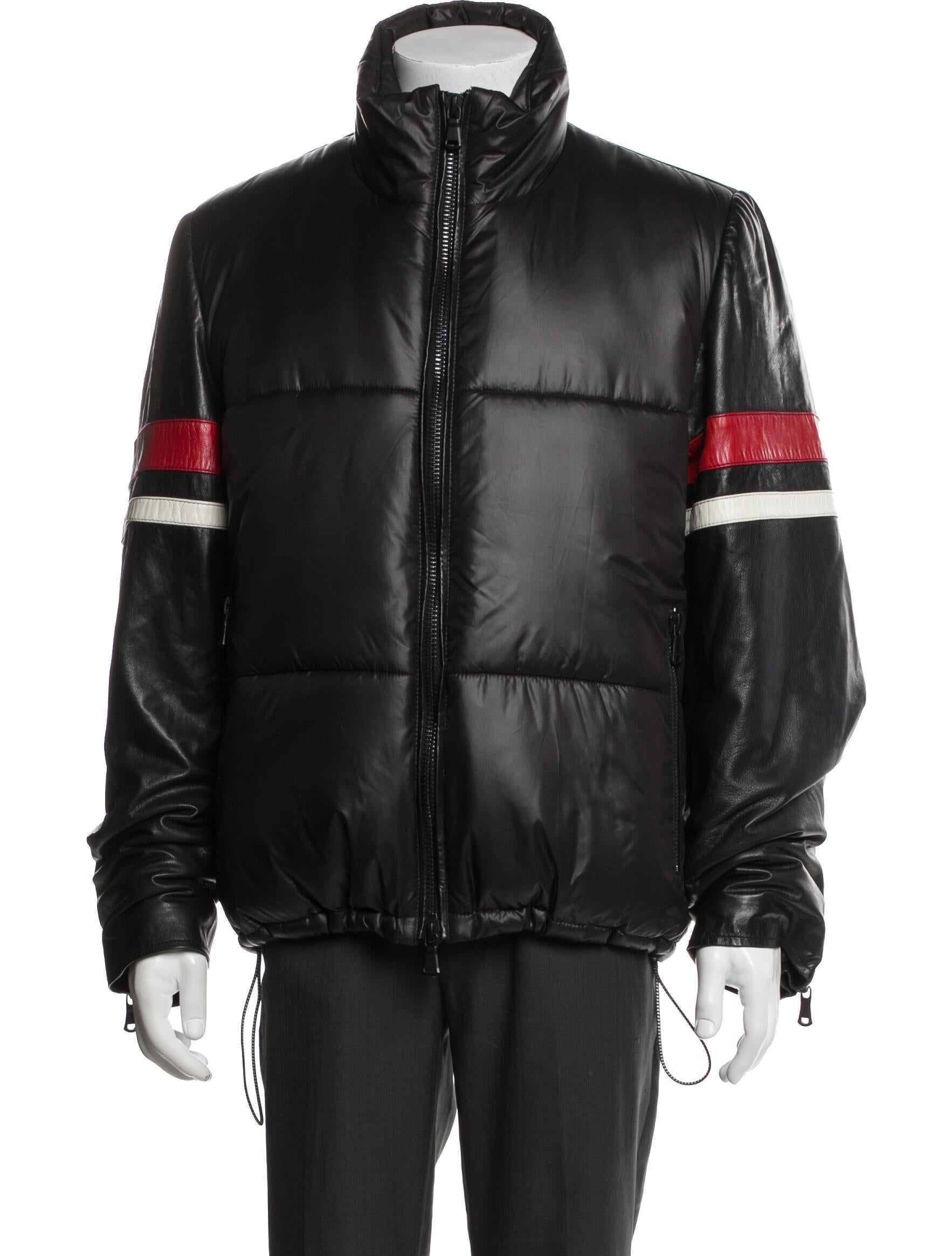 J. Lindeberg Leather Puffer Coat