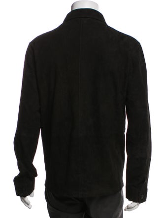 J. Lindeberg Suede Bomber Jacket