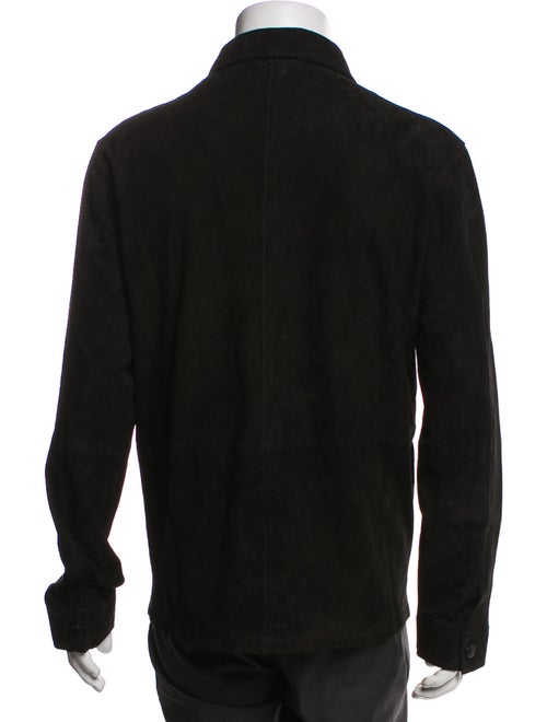 J. Lindeberg Suede Bomber Jacket