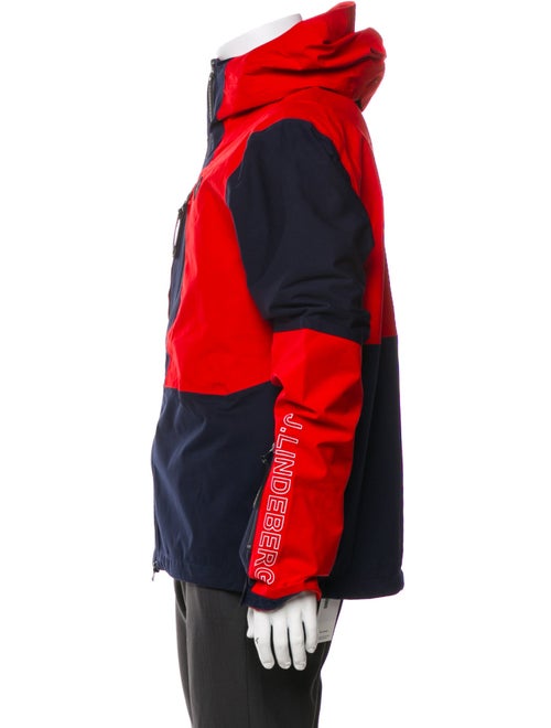 J. Lindeberg Colorblock Pattern Parka