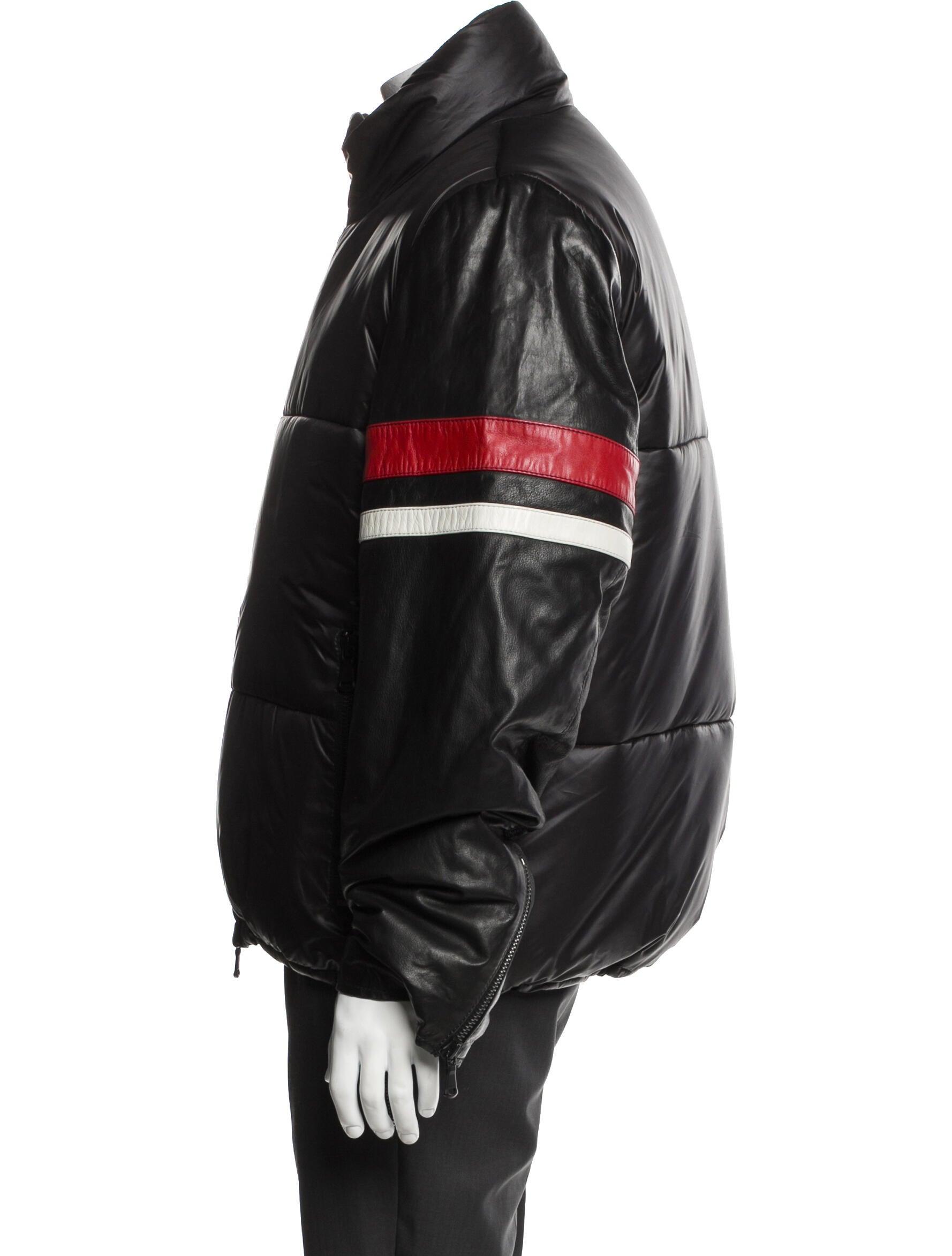 J. Lindeberg Leather Puffer Coat
