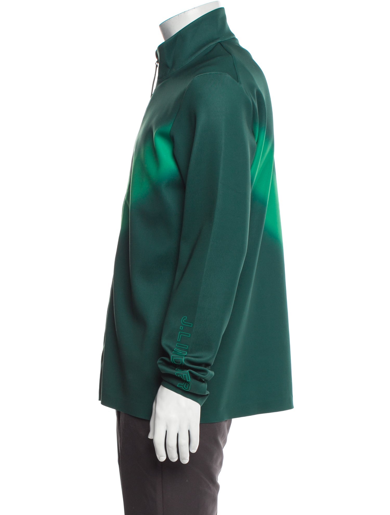 J. Lindeberg Colorblock Pattern Windbreaker