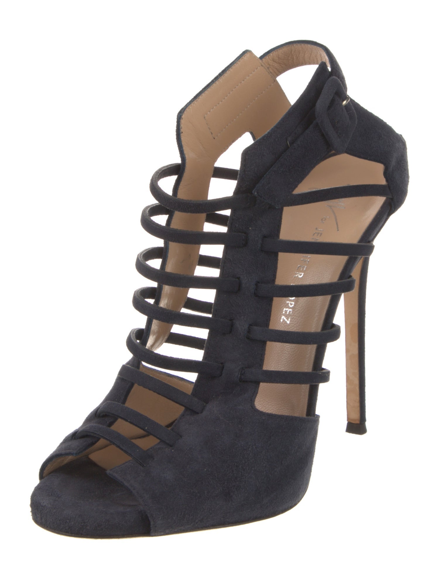Jennifer Lopez x Giuseppe Zanotti Suede Pumps