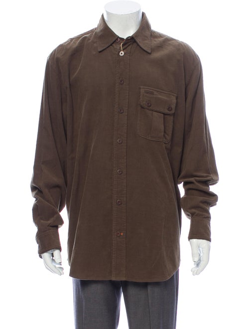 J.l. Powell Long Sleeve Shirt Green