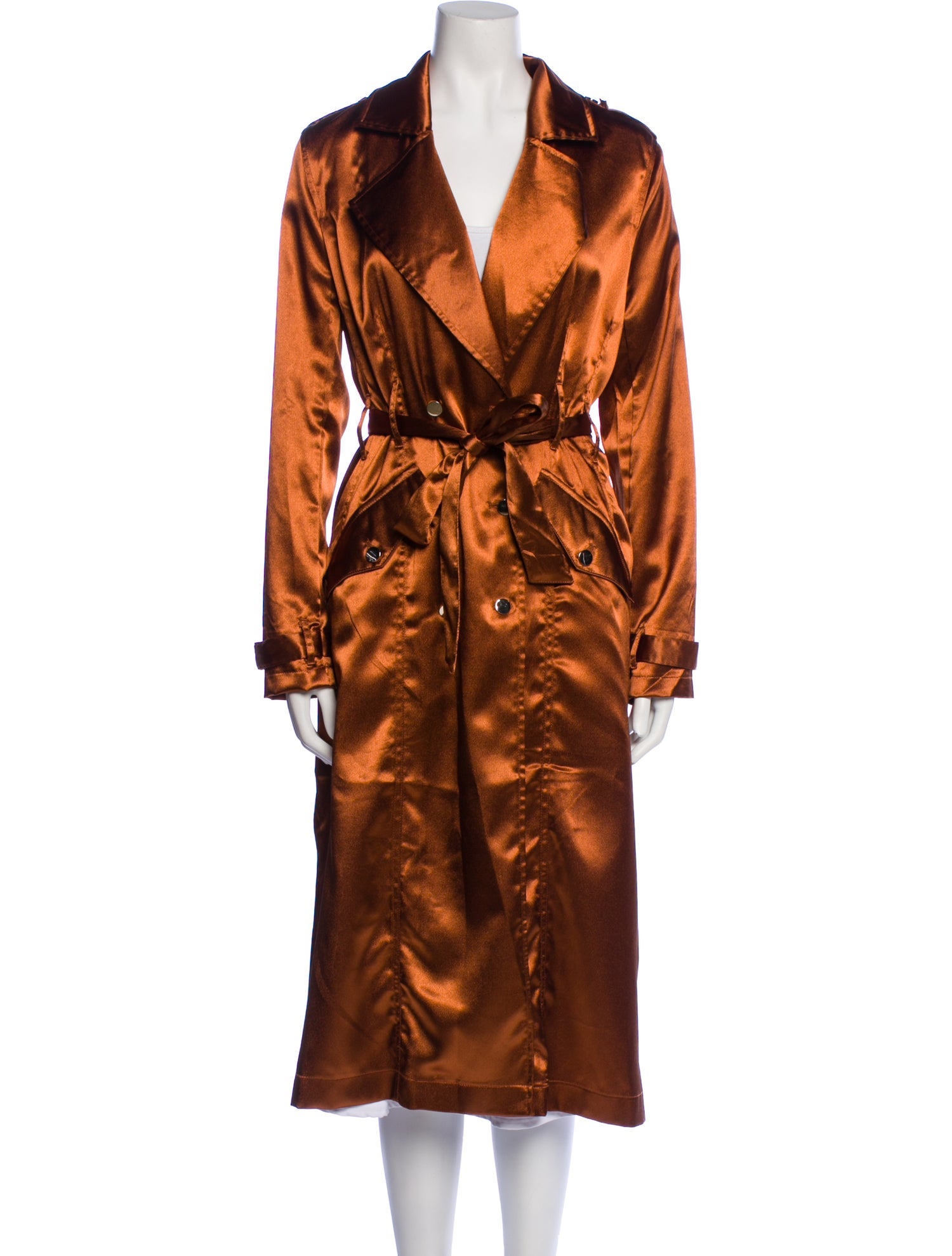 JLuxLabel Printed Trench Coat