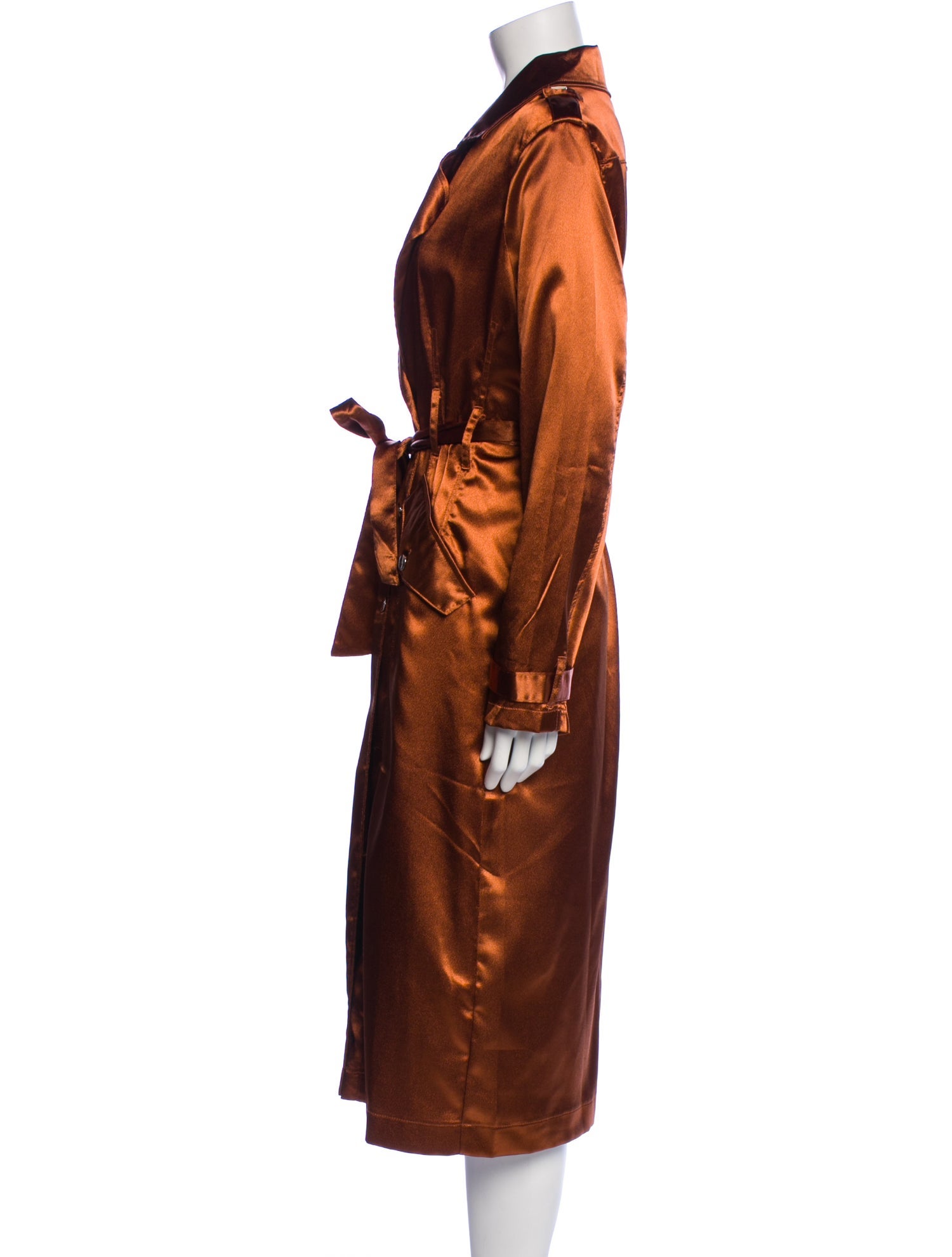 JLuxLabel Printed Trench Coat