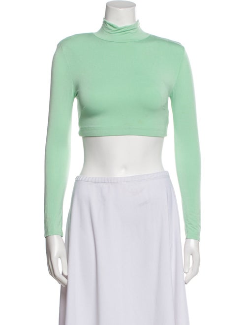 JLuxLabel Turtleneck Long Sleeve Crop Top