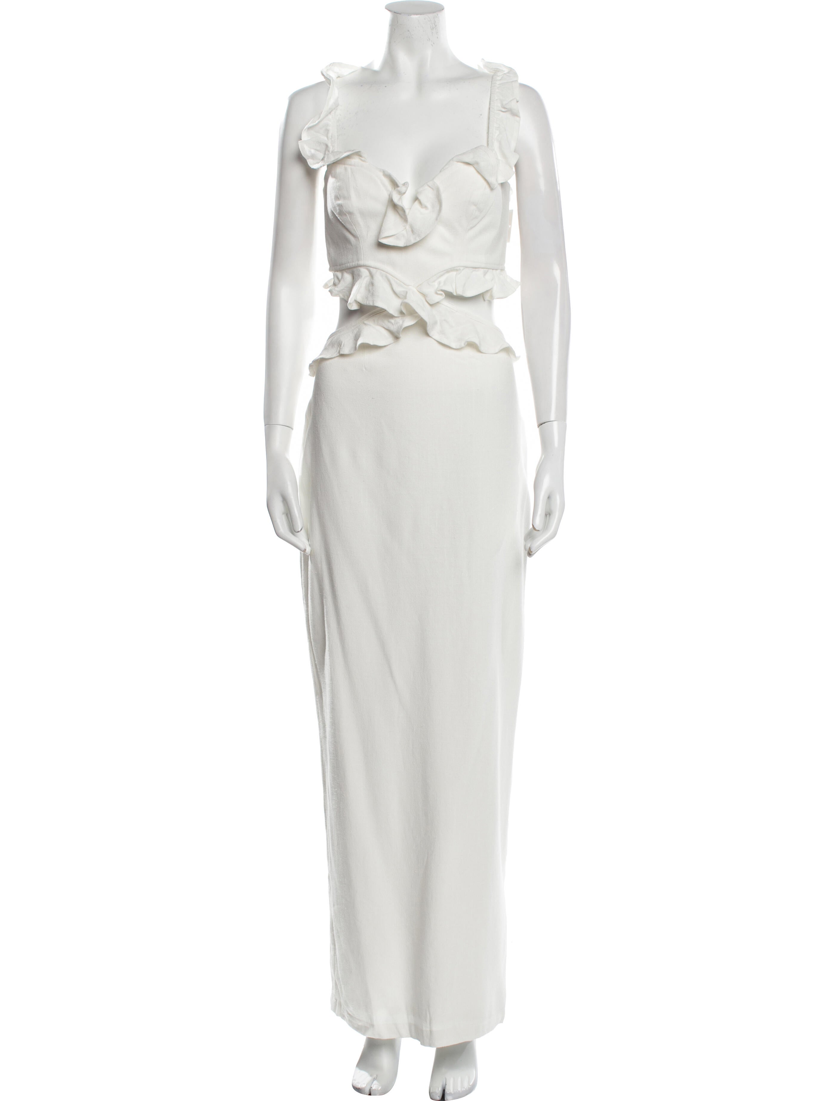 JLuxLabel Square Neckline Long Dress w/ Tags