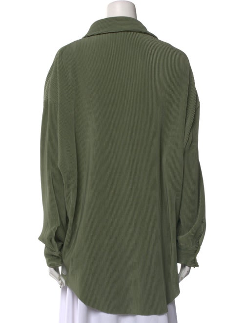 JLuxLabel Long Sleeve Button-Up Top