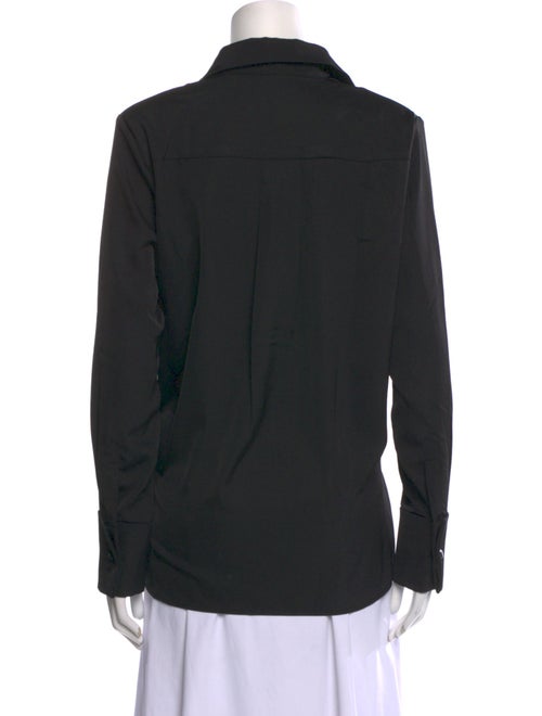 JLuxLabel Long Sleeve Button-Up Top
