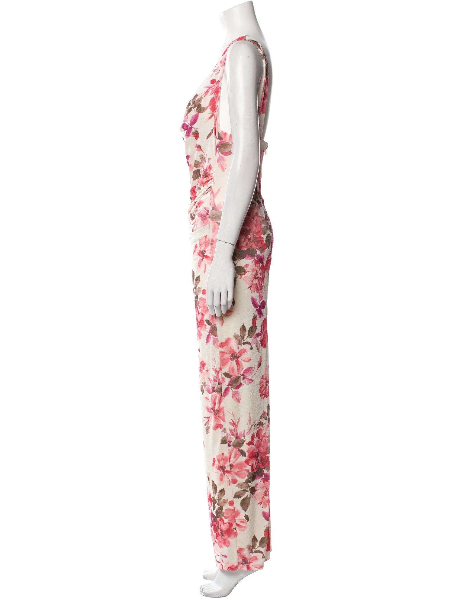 JLuxLabel Floral Print Long Dress