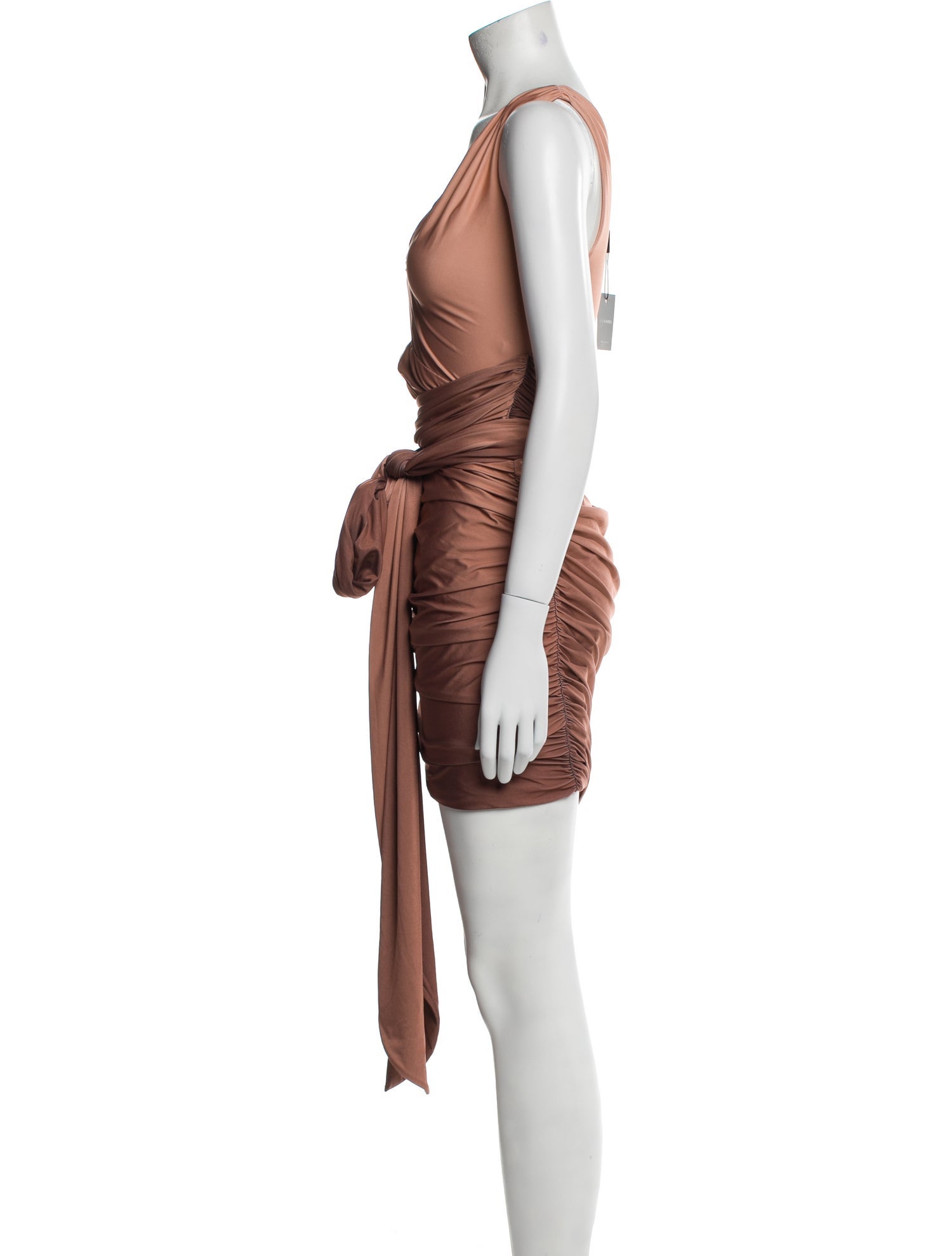 JLuxLabel One-Shoulder Midi Length Dress