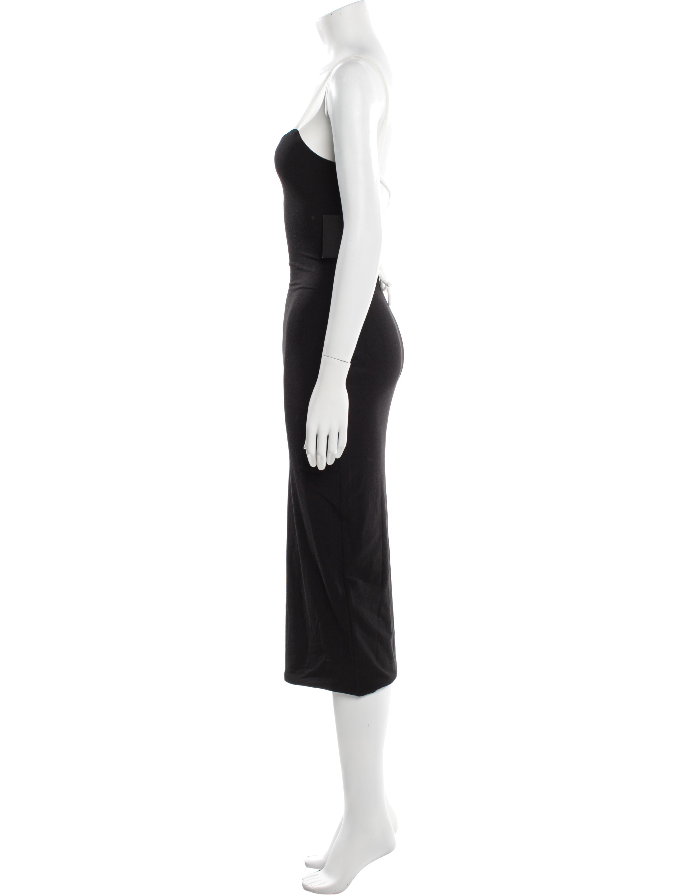 JLuxLabel Square Neckline Midi Length Dress w/ Tags