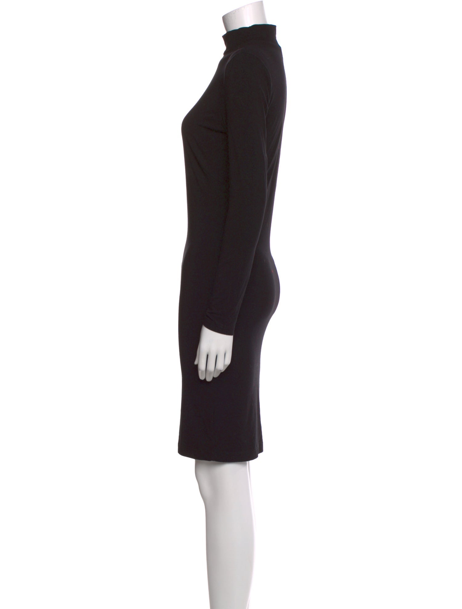 JLuxLabel Turtleneck Knee-Length Dress