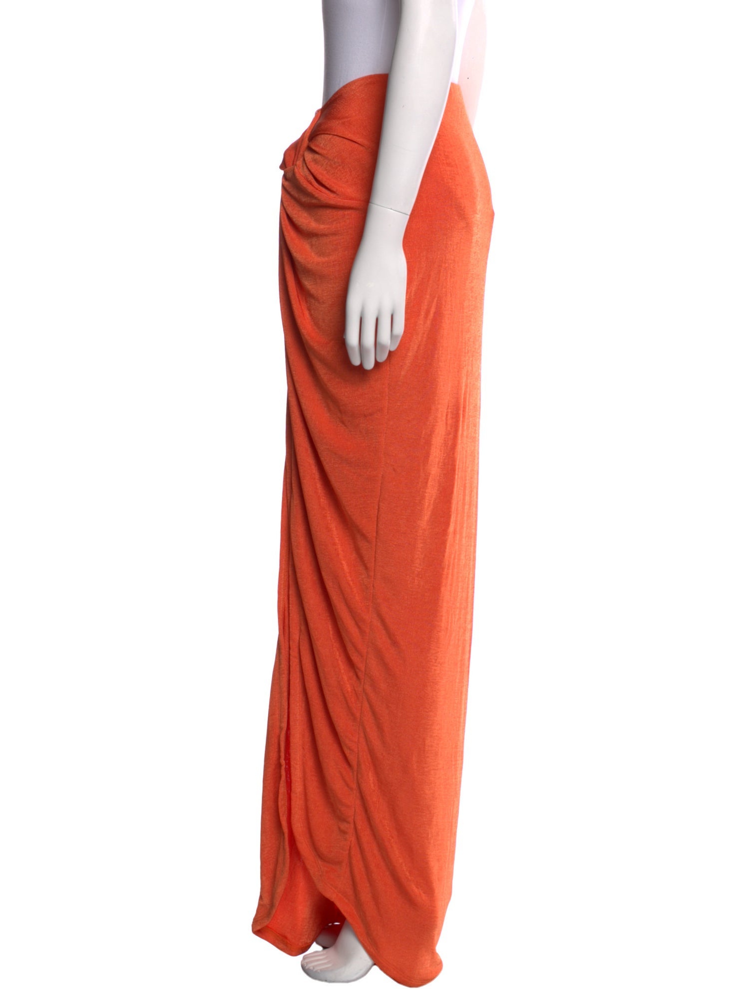 JLuxLabel Pleated Accents Long Skirt