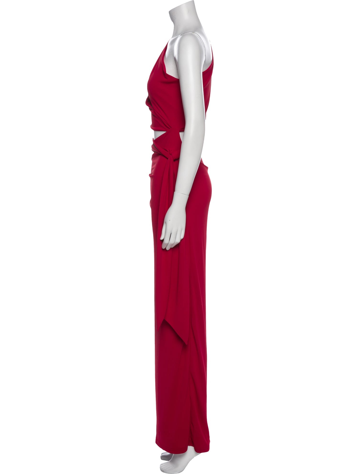 JLuxLabel One-Shoulder Long Dress