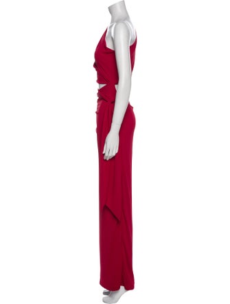 JLuxLabel One-Shoulder Long Dress