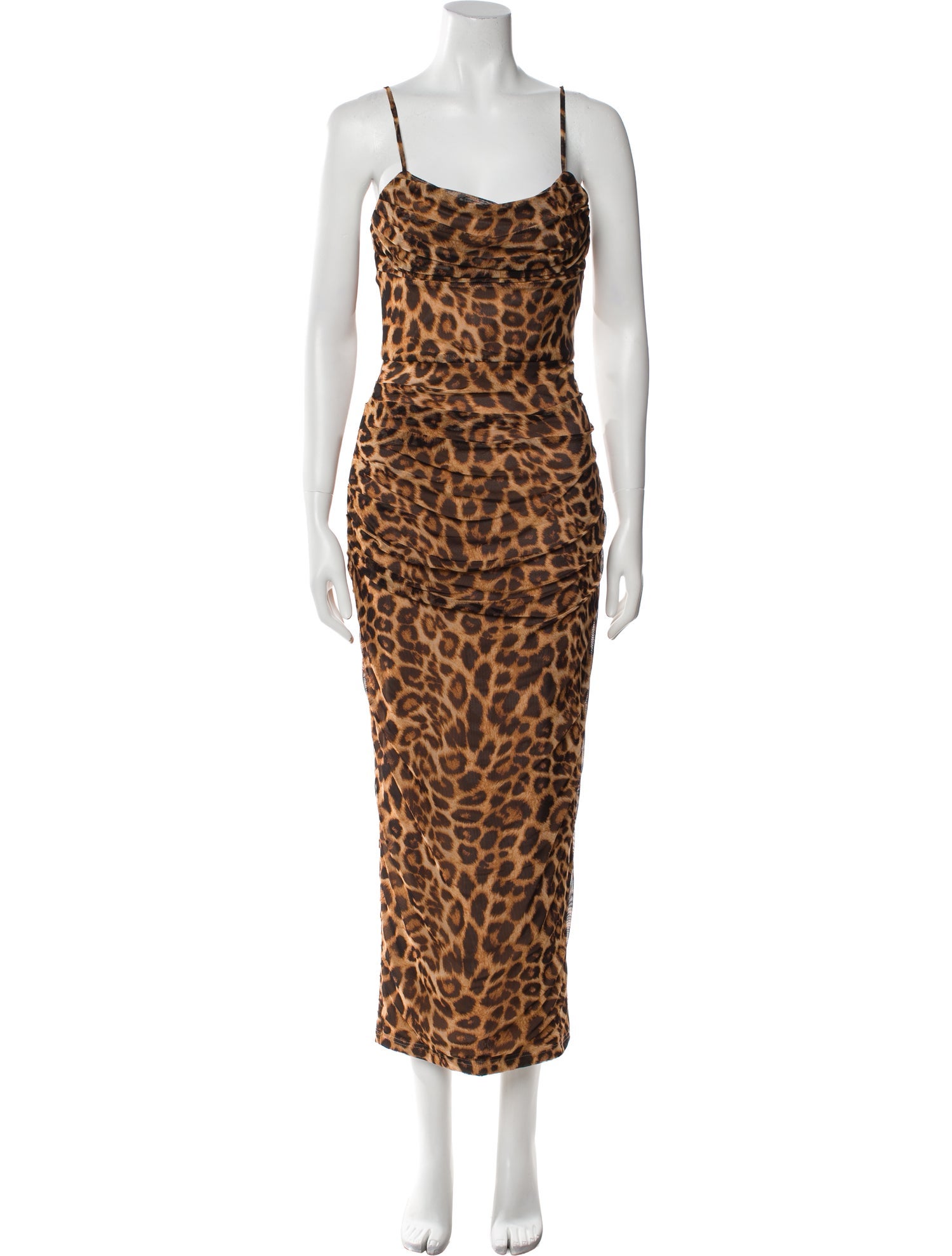 JLuxLabel Animal Print Long Dress