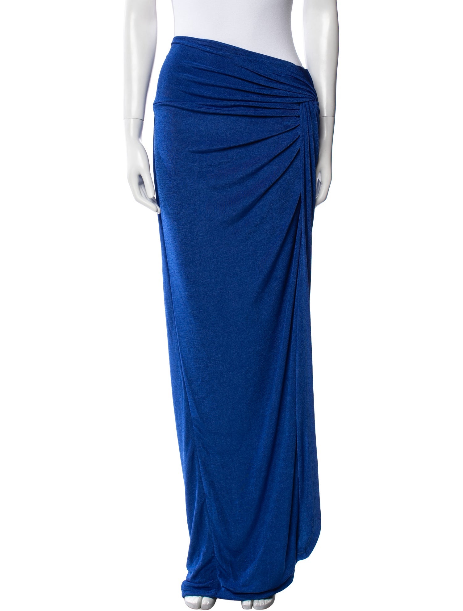 JLuxLabel Ruffle Embellishment Long Skirt