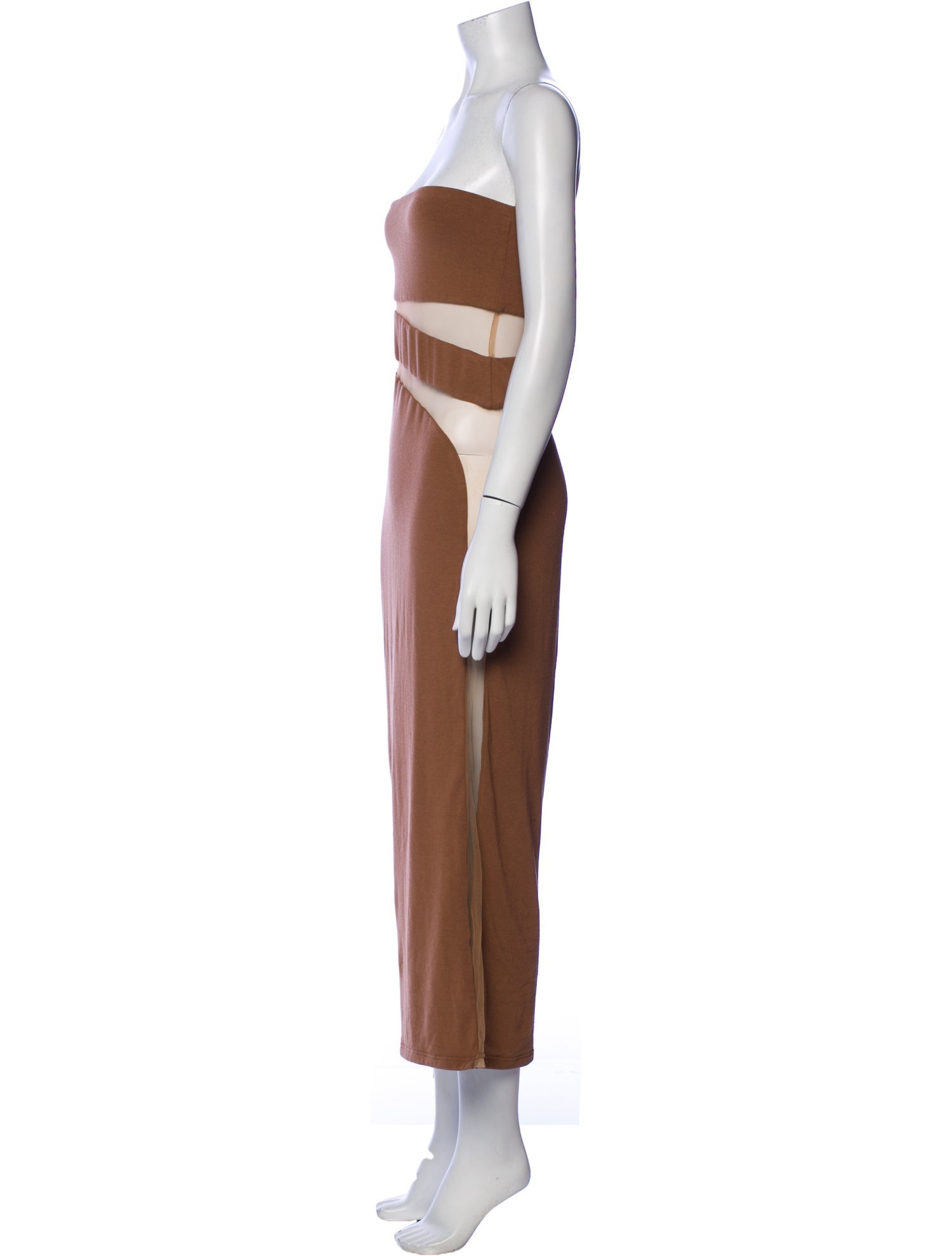 JLuxLabel Strapless Midi Length Dress