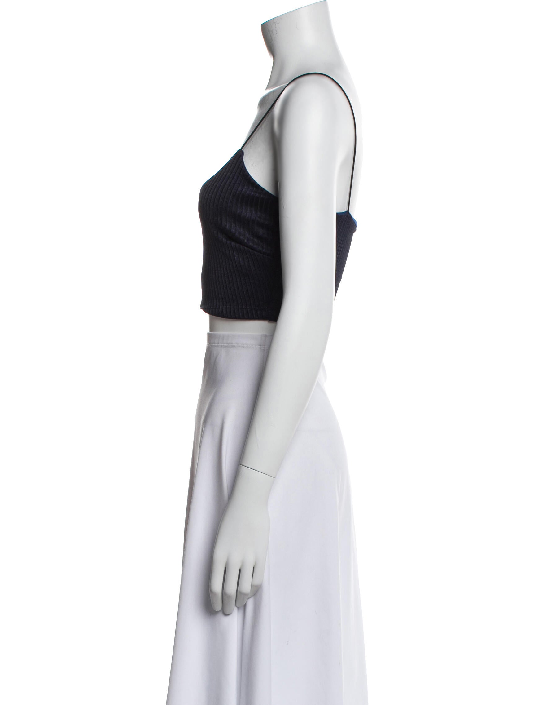JLuxLabel Square Neckline Sleeveless Crop Top w/ Tags