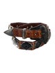 J&M Davidson Leather Studded Accents Belt