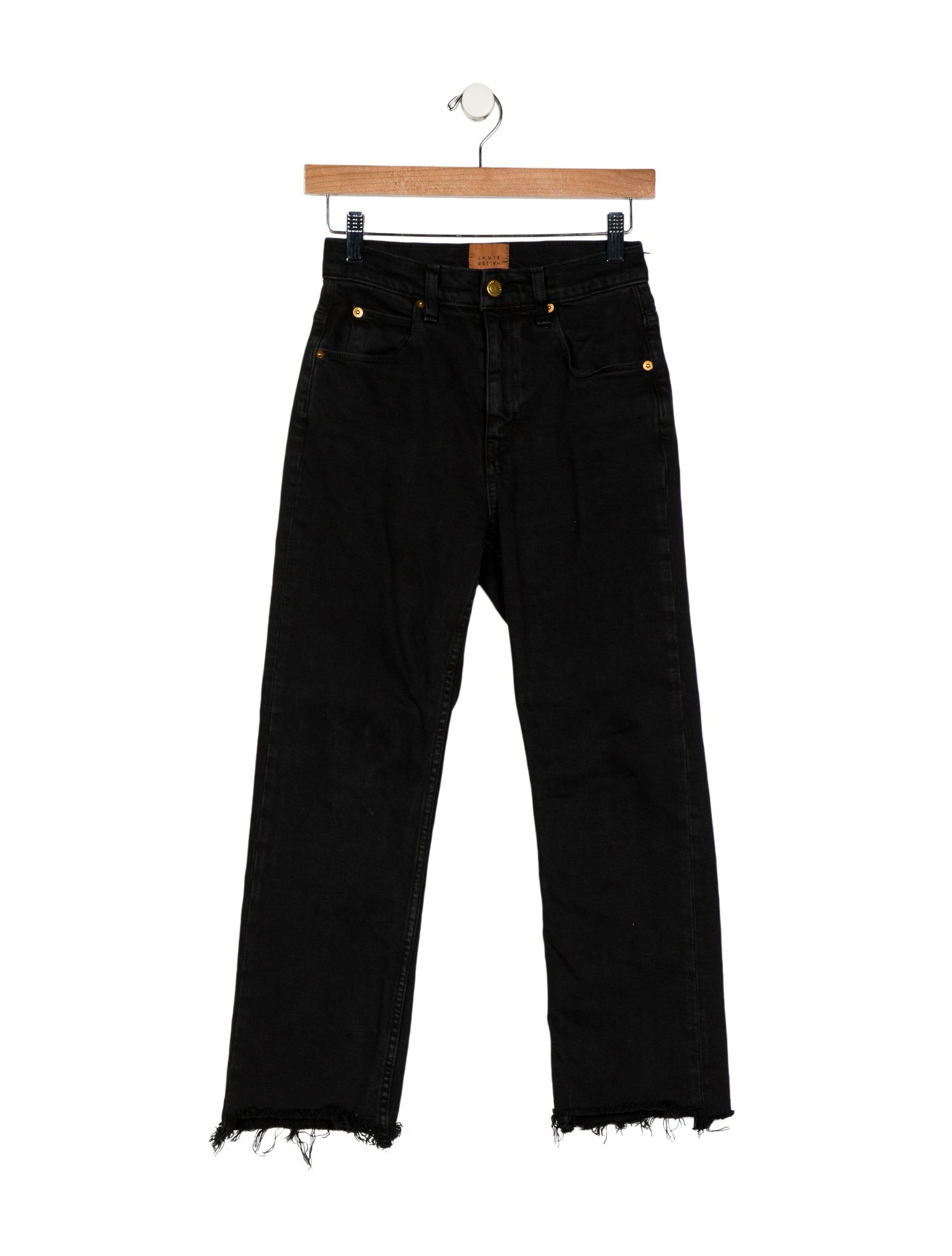 Jamie Haller Mid-Rise Straight Leg Jeans
