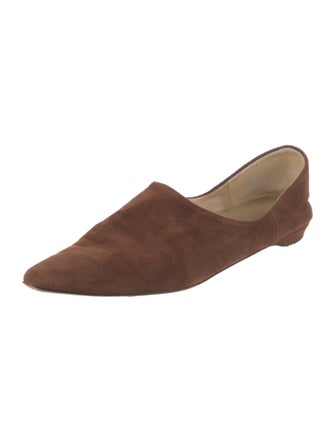 Jamie Haller Suede Flats