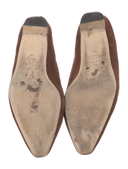 Jamie Haller Suede Flats