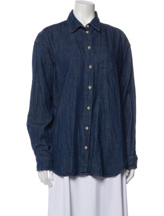 Jamie Haller Long Sleeve Button-Up Top
