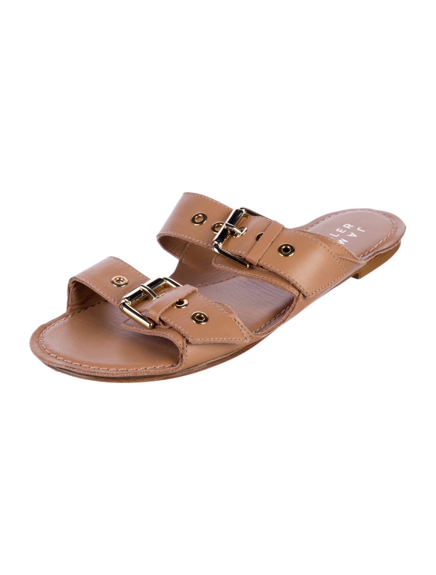 Jamie Haller Leather Slides