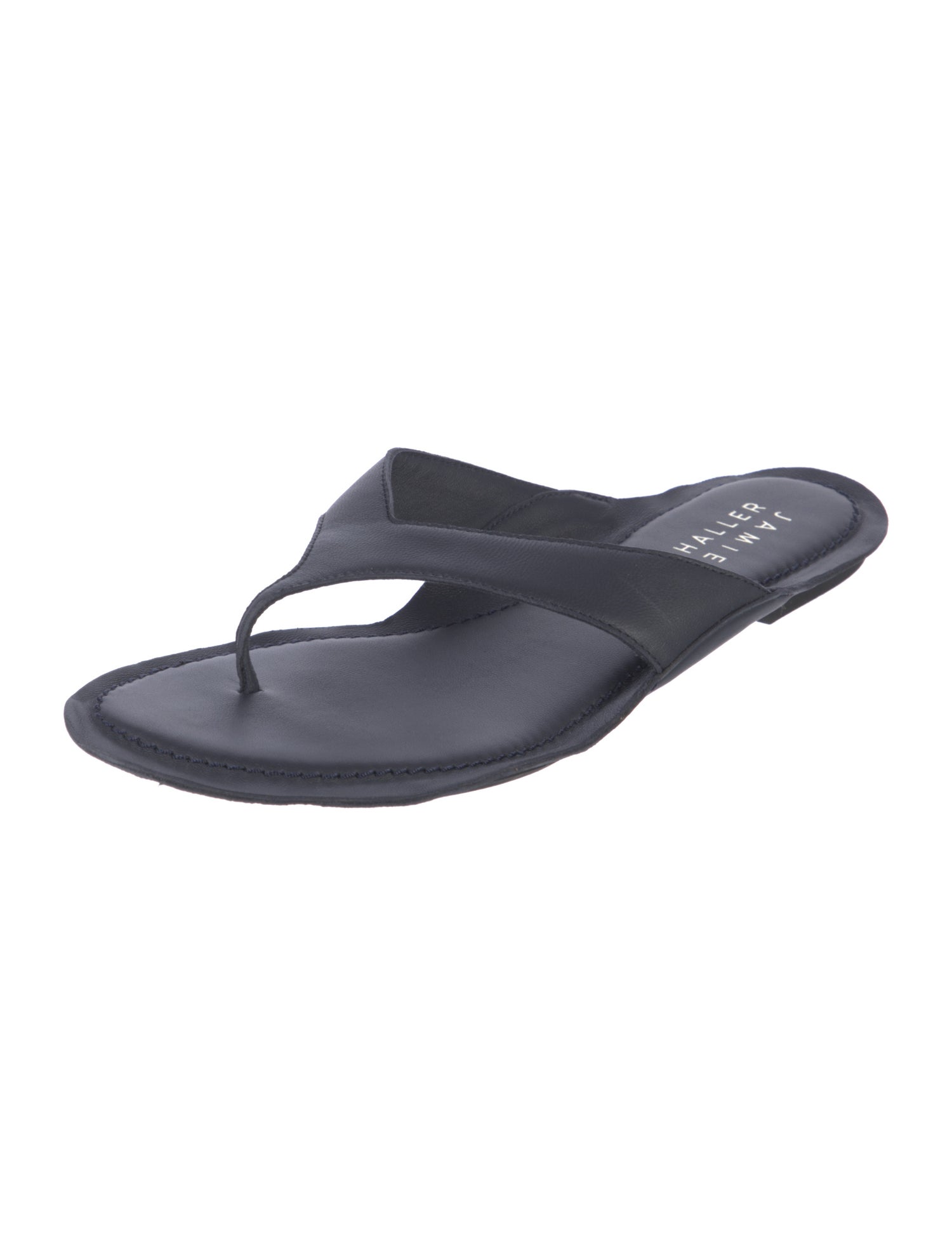 Jamie Haller Leather Flip Flops