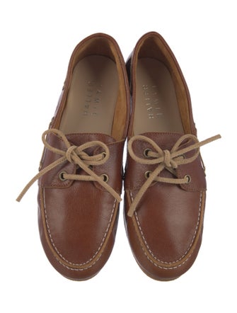 Jamie Haller Leather Moccasins