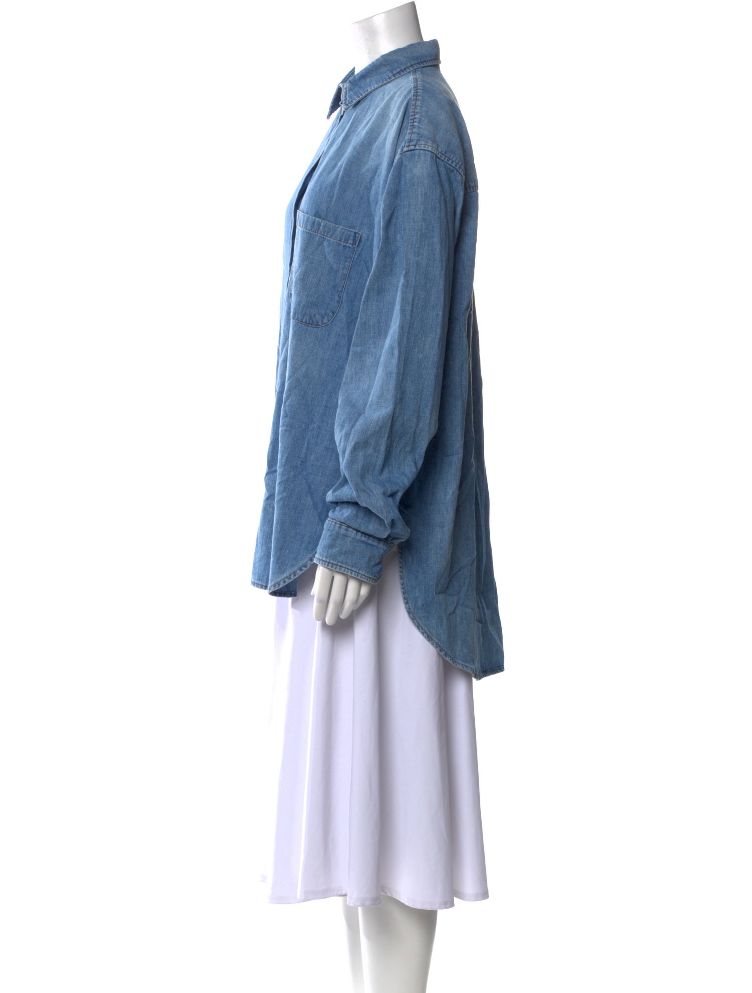 Jamie Haller Long Sleeve Button-Up Top w/ Tags