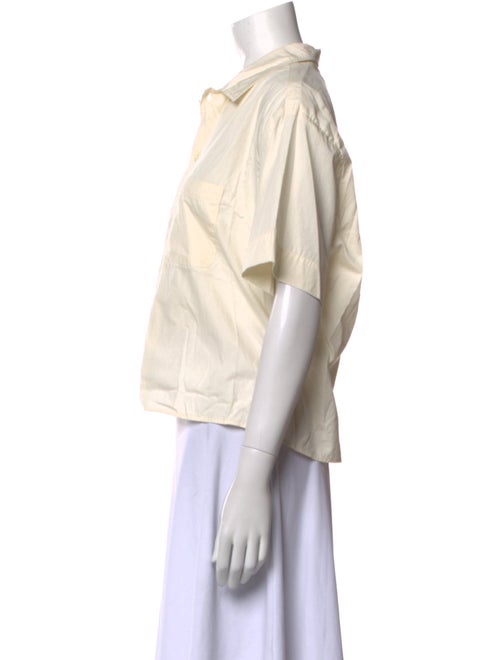 Jamie Haller Short Sleeve Button-Up Top