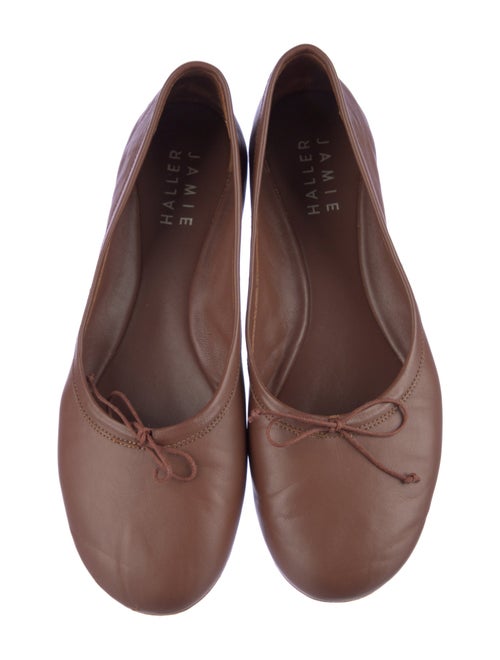 Jamie Haller Leather Ballet Flats