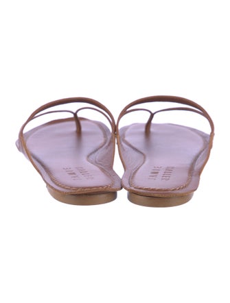 Jamie Haller Leather Slides