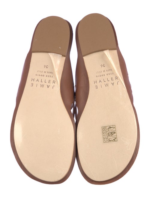 Jamie Haller Leather Slides