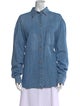 Jamie Haller Long Sleeve Button-Up Top