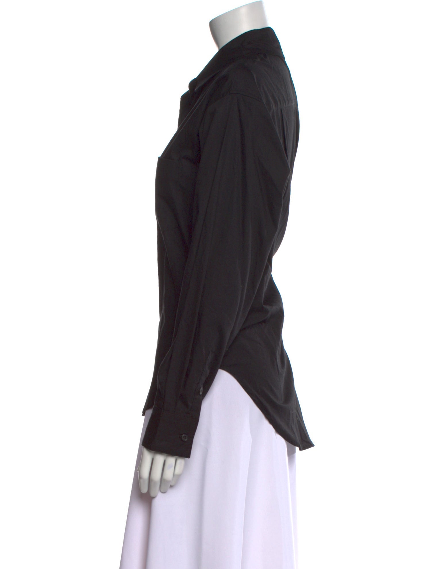 Jamie Haller Long Sleeve Button-Up Top