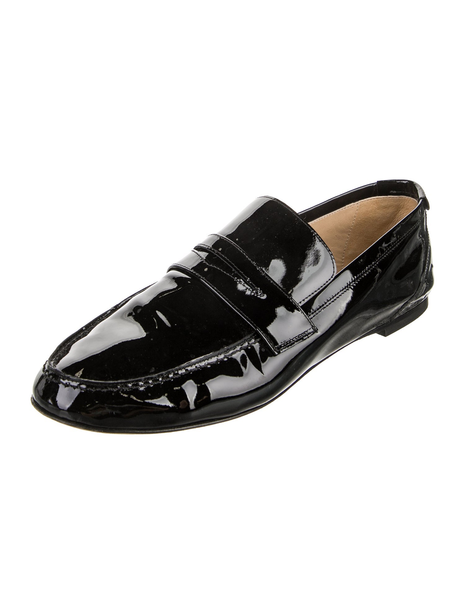 Jamie Haller Patent Leather Loafers