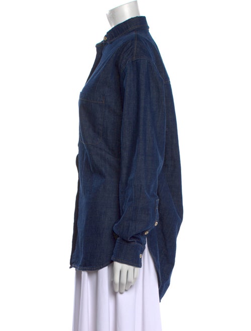 Jamie Haller Long Sleeve Button-Up Top