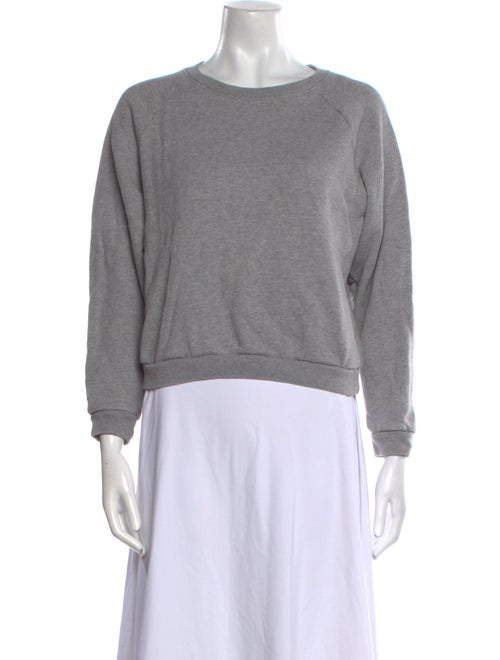 Jamie Haller Crew Neck Three-Quarter Sleeve Sweatshirt