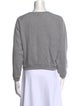 Jamie Haller Crew Neck Three-Quarter Sleeve Sweatshirt
